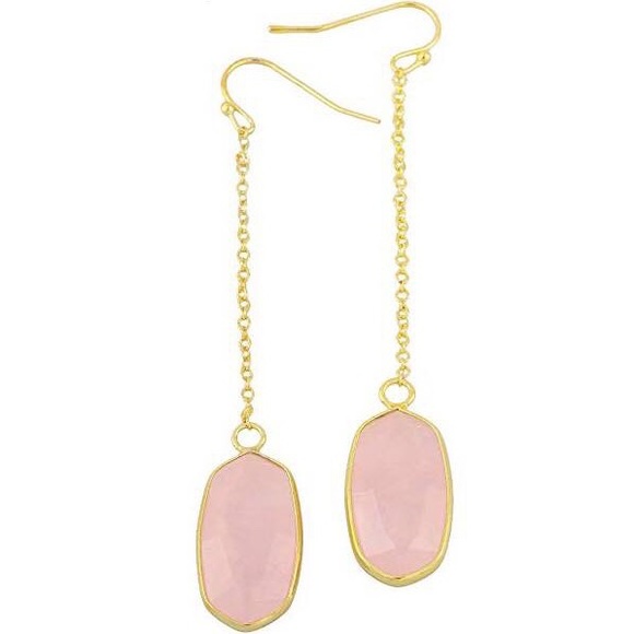 Blush Pink Earrings - Picture 2 of 2